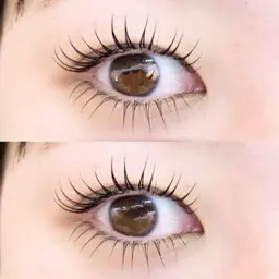 🌸くるんと可愛いカールデザイン🙆‍♀️似合わせオーダーメイド🌟まつげパーマ上下🩵💜