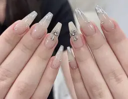 💛チップ長さだし💛写真モデル募集当店指定デザイン🫧