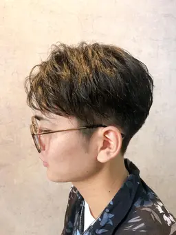 メンズ👦🏻🍬カット＋眉カット🌈💭