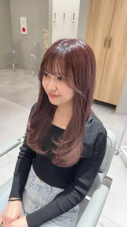 【🫧3月限定🫧】【ダメージ補修💥】🍒透明感カラー+最高級4STEP オージュア Tr🍒