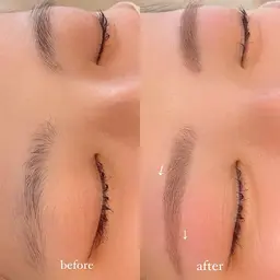 似合わせ眉ワックス脱毛