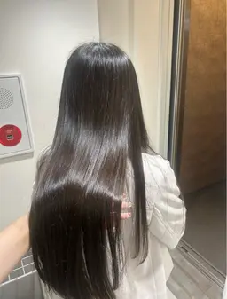 «梅雨前に☔️»縮毛矯正+カット+Aujuaプチトリートメント(メンズも〇)+ブロー代付き