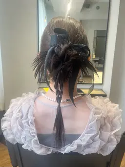 💐結婚式・イベント前に💐【編みおろし、シニヨン、ハーフアップ、巻き髪限定】ヘアアレンジ🌟
