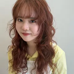 w color ※ブリーチなし、24歳以下限定、ロング料金なし