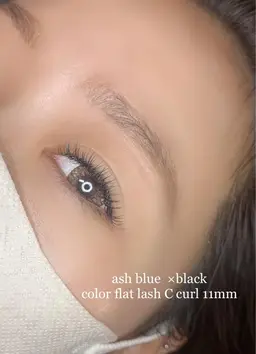 カラーフラットラッシュ