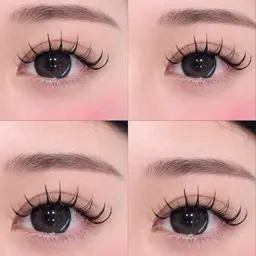 【人気束感仕上げ✨】フラットラッシュ100本