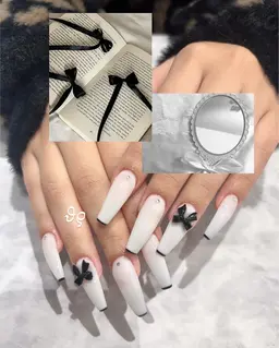 デザインBコースꕤ.·*.10本全てアート🉑✨(チーク、フレンチ、カラーグラデーションなどベースカラーでご案内🎀)