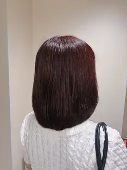 【カットと一緒にケア✨】メンテナンスカット➕Aujua 3Step Treatment ➕ 超音波アイロン付🫧