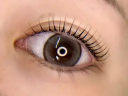 うる艶。完全オーダーメイドラッシュリフト上(まつ毛パーマ)