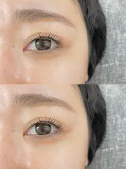 上下まつげパーマ〈コーティング付〉¥7000＋指名料¥300 ※オフ不可※