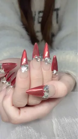 【定額】長さ出し10本＋アート/パーツつけ放題10本