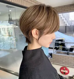 似合わせショート＋透明感カラー