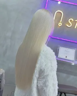 🌻抜群な透明感が欲しい人はこれ！！ダブルカラー(ブリーチあり)＋2ステップトリートメント🌈