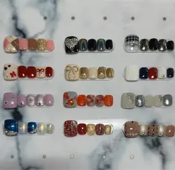 🌻遅刻厳禁🚫【オフ無】フット定額60分デザイン パラジェル (+1000円)