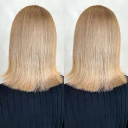 【✨🪞艶々上品ハイトーン🪞✨】ダイヤモンドケアブリーチ💎+ダメージレスケアカラー🎨+2stepトリートメント🫧