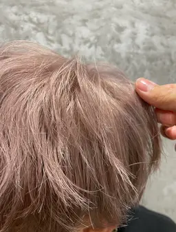 メンズカット＋カラー＋髪質改善トリートメント