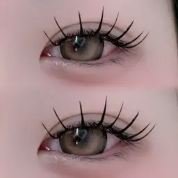 エクステだけで根本から上がる?!SNSで話題"Lカール"フラットラッシュ 120本