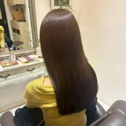 【1月限定】《初回40％オフ》✨極上艶髪✨プレミアム美髪ケア+美髪カラー　29700円→14850円🫧