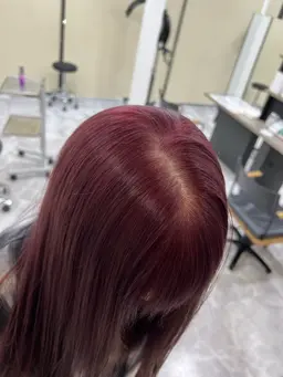 ブリーチ2cmリタッチ➕オンカラー✨️