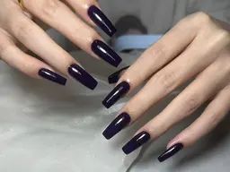 💕チップ長さだしワンカラー／ラメグラデーション✨　6900円