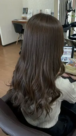 透明感カラー🤍🕊️