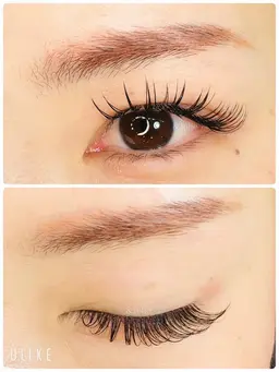 マツエク80本アイシャンプーオフ込み