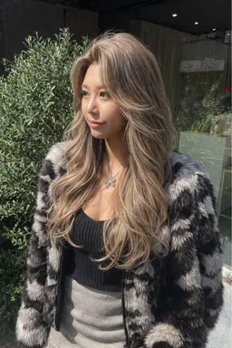 【おすすめ】カット💇‍♀️＋抜群の透明感アドミオカラー🌈＋髪質改善LINKトリートメント✨+ホームケア付￥11900