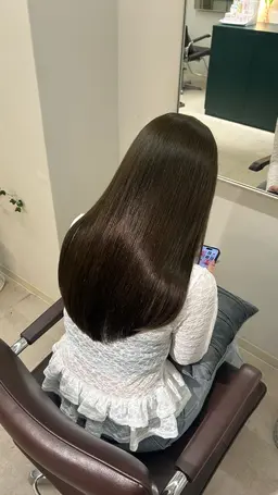 【🦄髪質改善🦄】髪質改善酸性ストレート＋似合わせカット＋高保湿トリートメント🫧