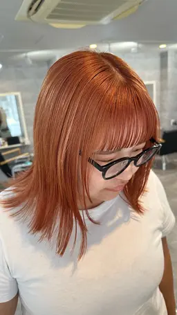 🌷ブリーチカラーorブリーチなしダブルカラー➕さらさらトリートメント🌷