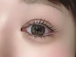 🩵上下まつげパーマ★カールデザイン