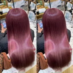 ✨大人気暖色カラー✨＋艶々トリートメント✨