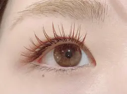 【🍂ブラウンエクステつけ放題(150本まで)🍂】コーティング仕上げ付💫