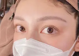 美眉WAX(骨格、理想に合わせ眉の型取り→眉周りのワックス脱毛、毛抜き→美眉メイク仕上げ)