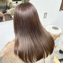 艶さら縮毛矯正＋Aujua4step or ラメラメトリートメント