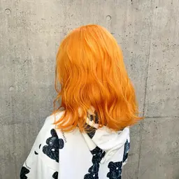 愛されモテhairに🐰💙【カラー＋選べるトリートメント 】