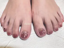 foot👣親指アート