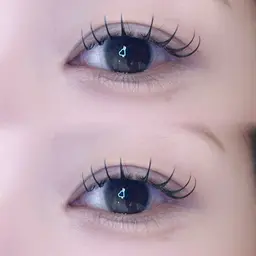 🩵フラットラッシュ100本＆アイシャンプー➕高級コーティング仕上げ🫧（オフ込）