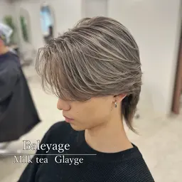 【🍂秋限定🍂】🗽海外風バレイヤージュ＆カット🗽