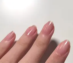 🉐【ネイルクリームケア付き】（形整え・甘皮処理・DIORネイルクリーム仕上げ）