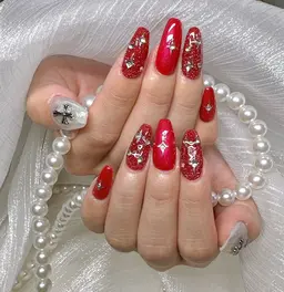 チップ長さ出しシンプルデザイン！8000円