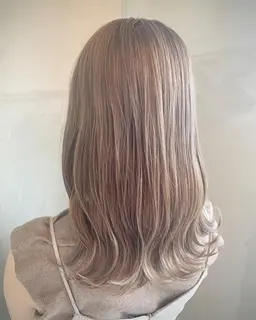 【ケアブリーチ使用】外国人風ダブルカラー+マイクロバブル付き