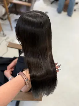 韓国ヘアカット+髪質改善ストレート(縮毛矯正)+髪質改善トリートメント