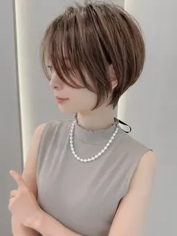 【🌈1日２名平日限定🌈】似合わせカット＋フルカラー透明感◎＋スチームトリートメント（ショート、ボブカットが得意✨）