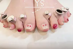 フット親指持ち込みデザイン(ソフトジェル無料)