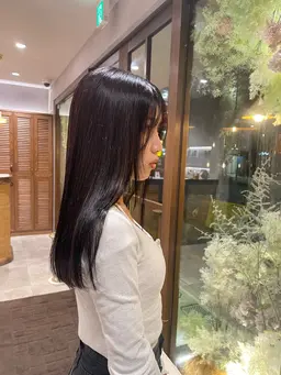 \平日限定🪽/(ブリーチなし)ワンカラー+Flowdia 4stepトリートメント🍑🤍