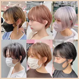 【🥨完全メニュー🥨】🍩小顔矯正カット➕髪質改善カラー➕5step超音波プレックストリートメント🍩