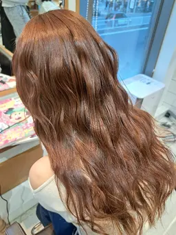 ブリーチ無しダブルカラー✨3Stepトリートメント付き！