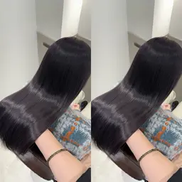 【🉐大特価⭐️1、2月限定❄️】［人気NO.1👑］カット＋透明感カラー＋選べる髪質改善トリートメント🫧