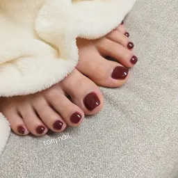 〚 foot 〛ワンカラー グラデ