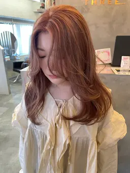 ダブルカラー➕まつ毛パーマ🎀